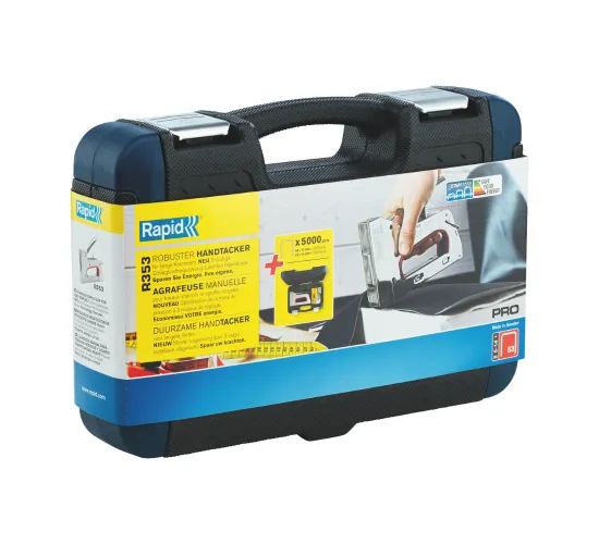 Rapid R353 in carrying case with 5000 53 staples Rapid R353 in carrying case with 5000 53 staples